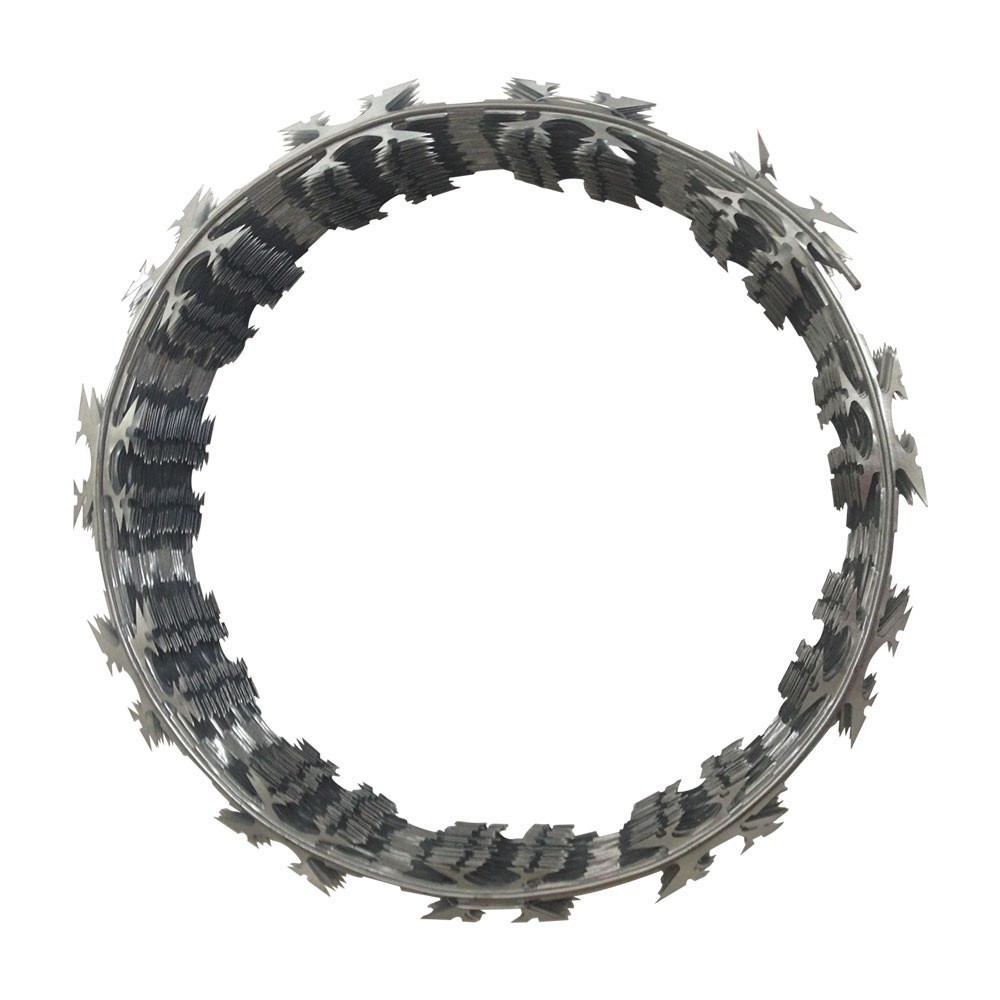 Concertina Tipo Arpon 45cm de Lamina Galvanizada