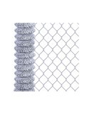 Malla Ciclónica Galvanizada Cal. 10.5X3.00 mts. Abertura 55