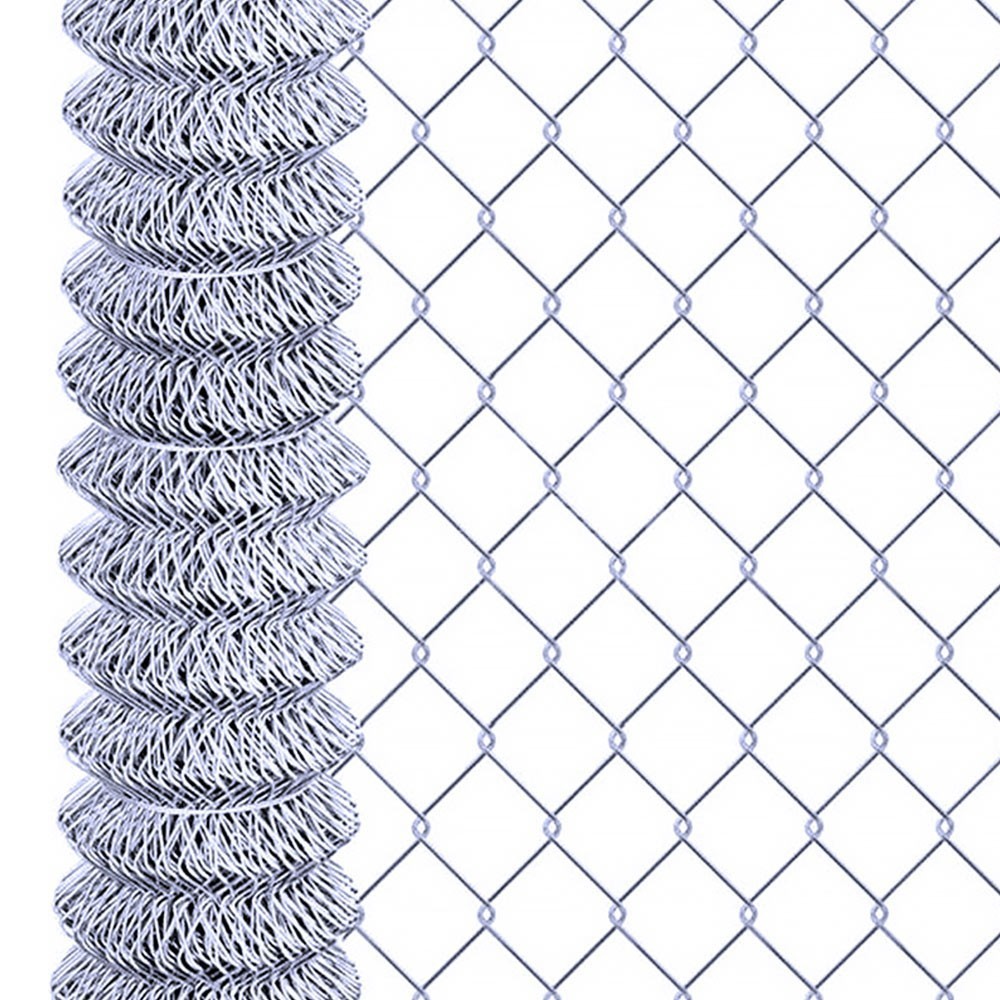 Malla Ciclónica Galvanizada Cal. 11X1.50 mts. Abertura 55