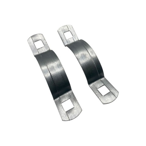 Abrazadera de Arranque Doble de Lámina Galvanizada