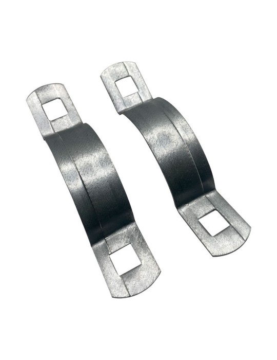 Abrazadera de Arranque Doble de Lámina Galvanizada