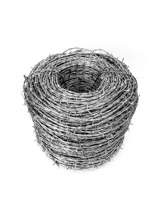 Rollo Alambre de Pua Delgado Cal. 15.5 Clase 3