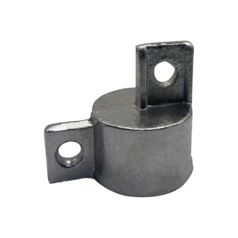 Cople con Doble Oreja de Aluminio 33mm (1 3/8")