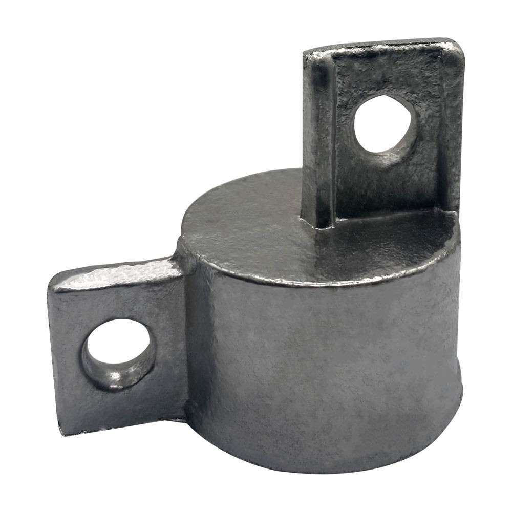 Cople con Doble Oreja de Aluminio 33mm (1 3/8")