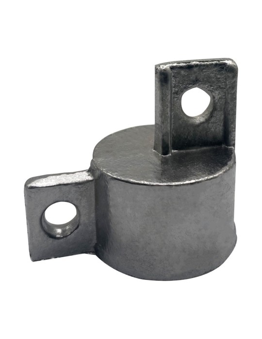 Cople con Doble Oreja de Aluminio 33mm (1 3/8")